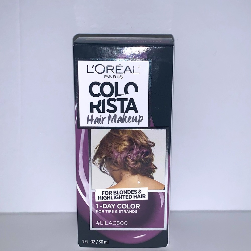 Loreal Paris Colorista Hair Makeup LILAC500 for Blondes and Highlighted Hair